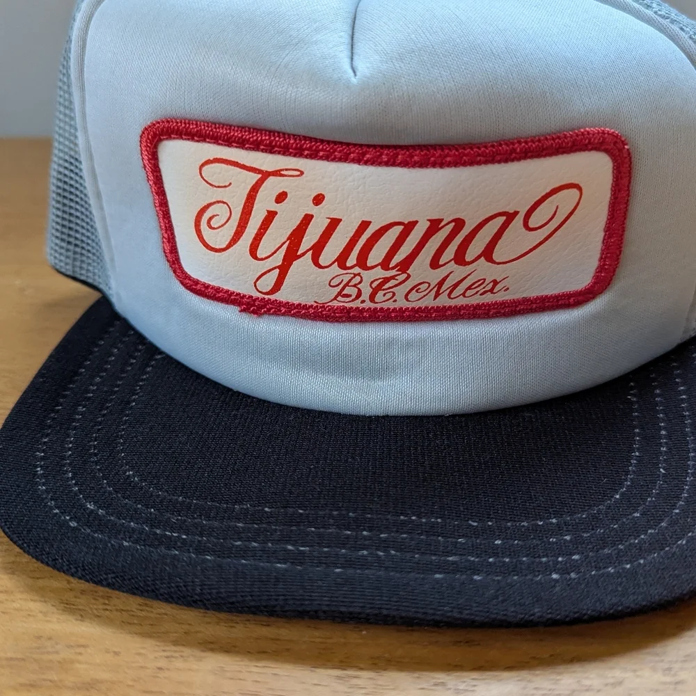 Vintage‎ 80s Tijuana Mexico Tourist Trucker Hat Snapback